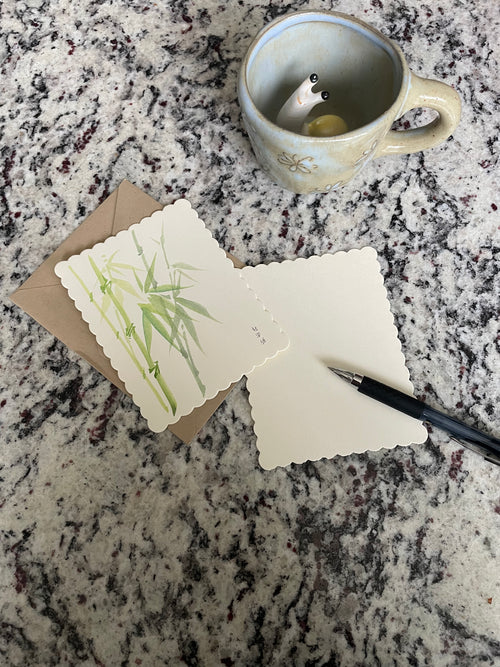 Mystery Hand-painted Notecards