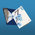 Plum Blossom with Patterned Envelope