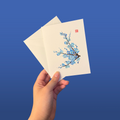 Full Plum Blossom Notecard