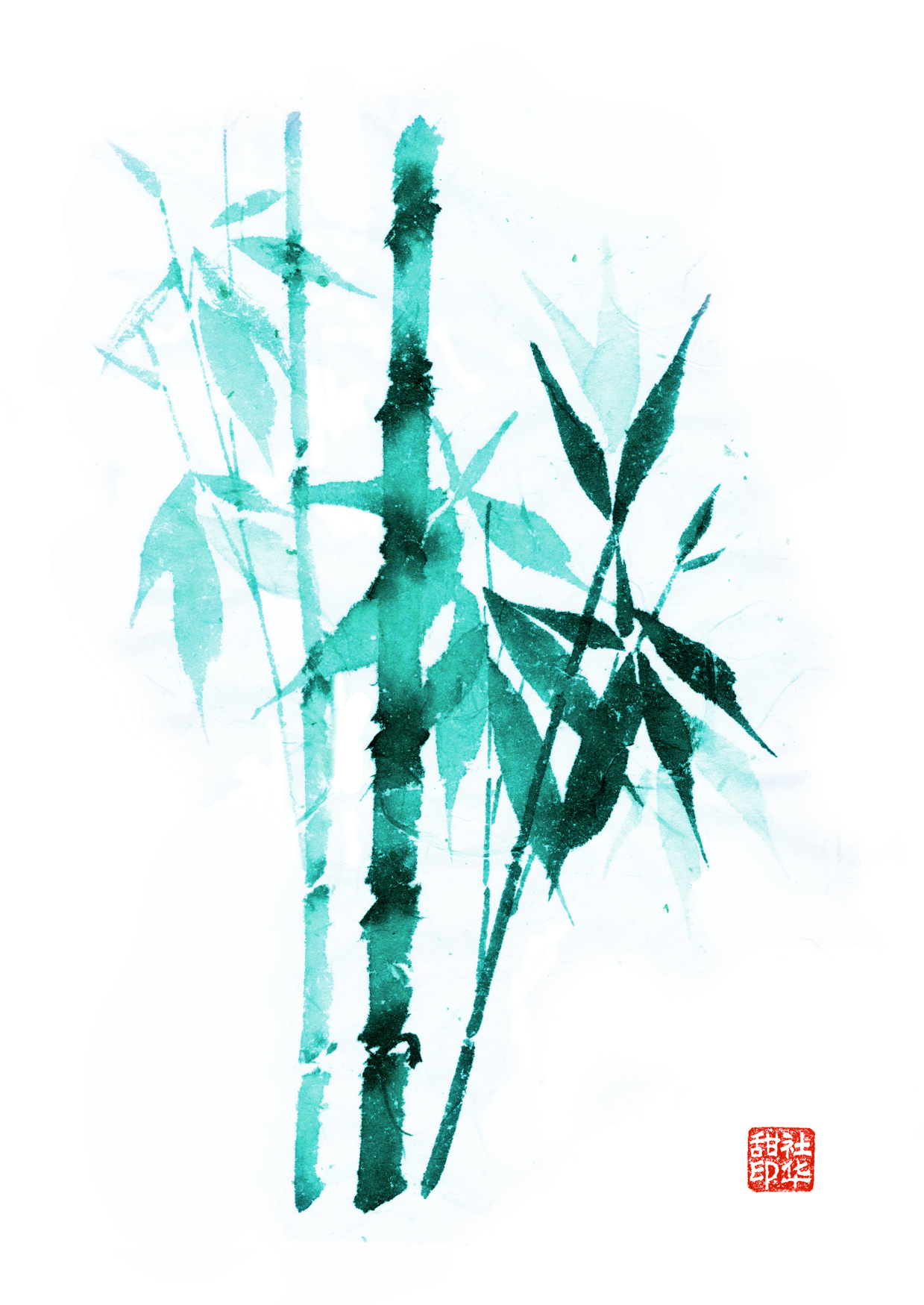 Bamboo Notecard