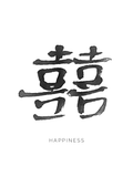 Happiness Character Notecard
