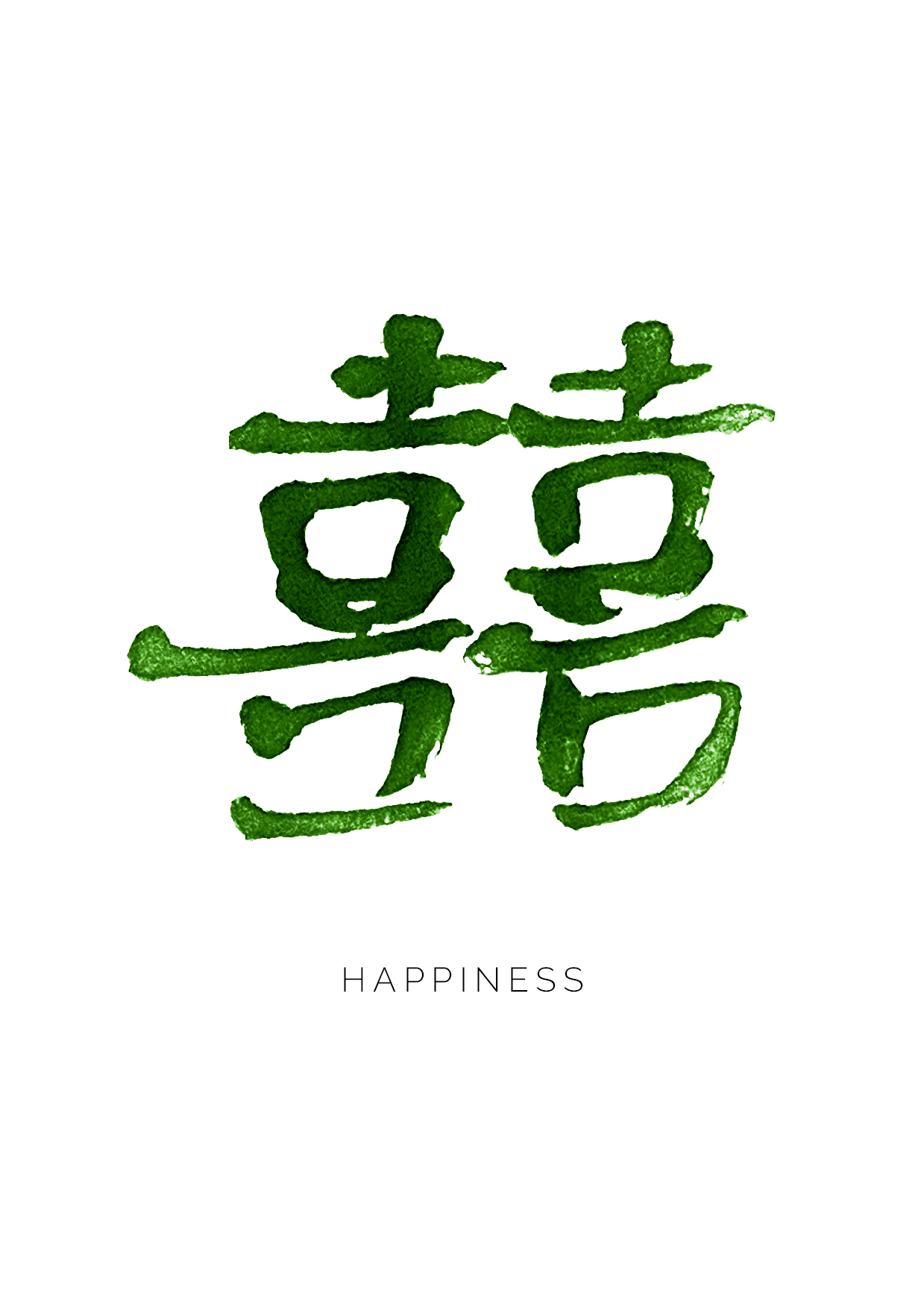 Happiness Character Notecard