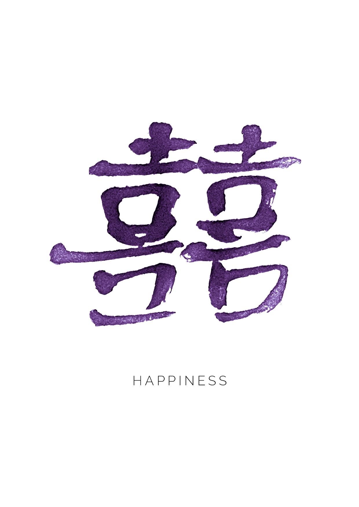 Happiness Character Notecard