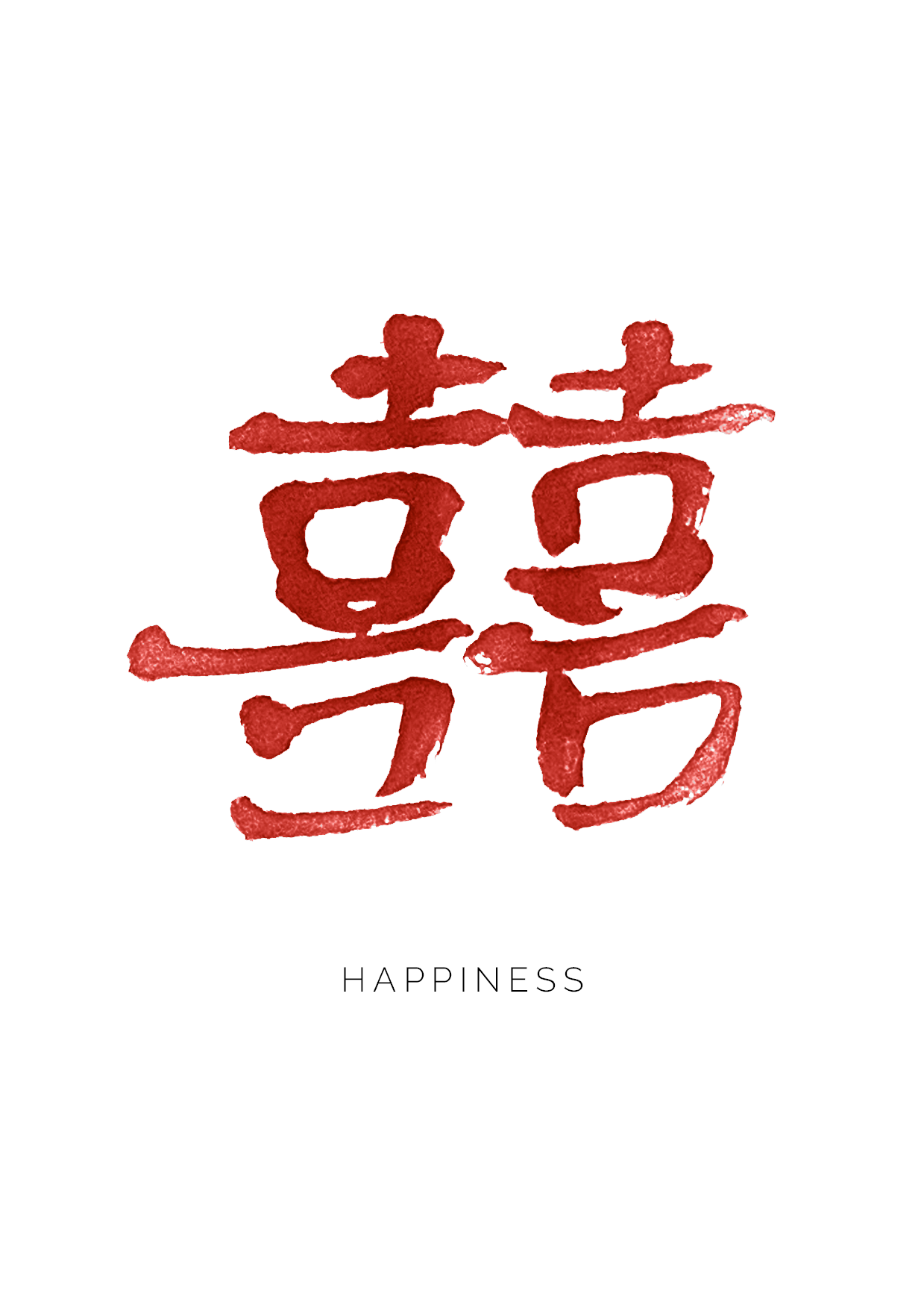 Happiness Character Notecard