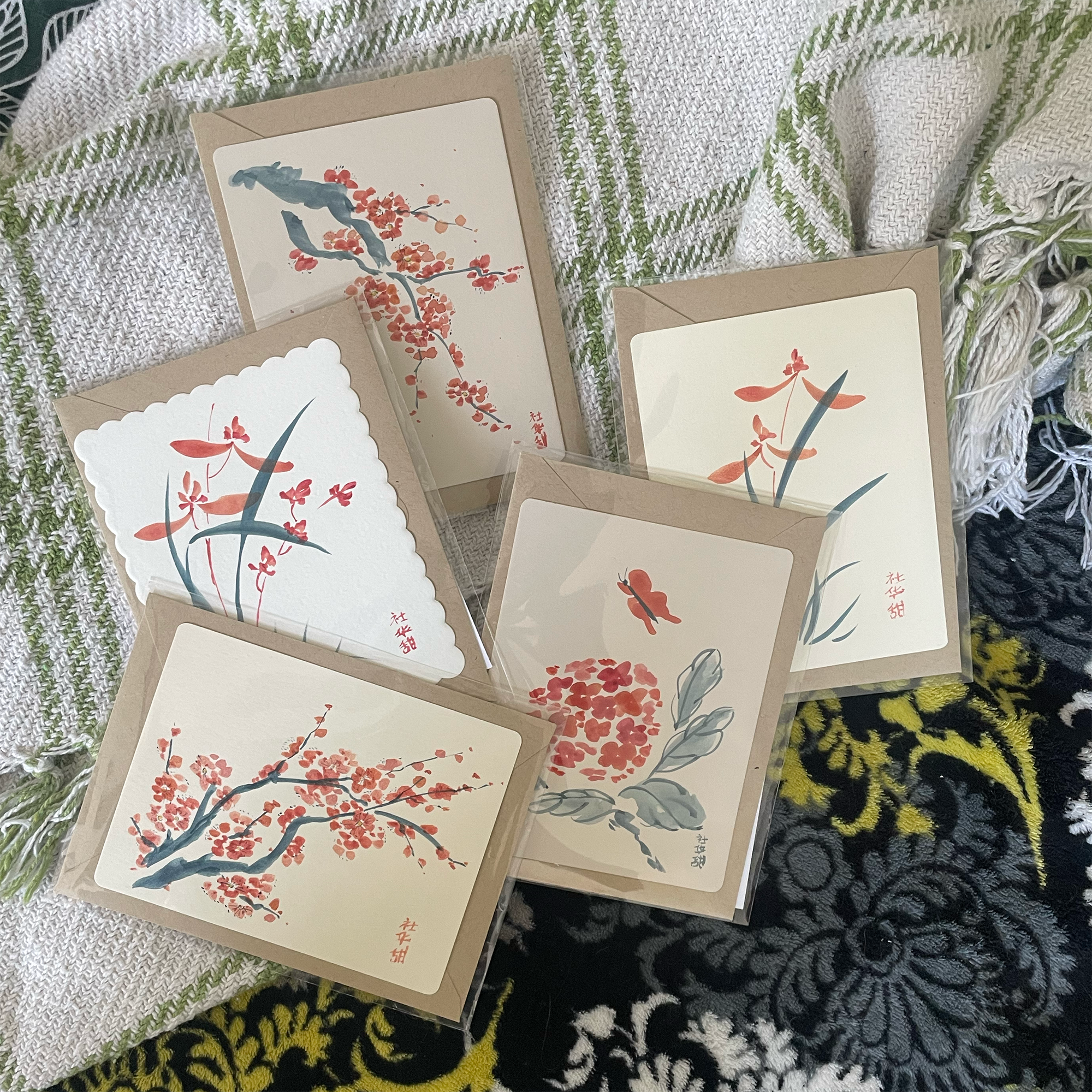 Indigo & Tangerine: Original Cards
